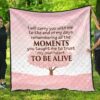 I Will Carry You With Me Quilt  Quilt